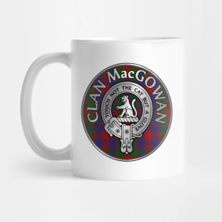 Clan MacGowan Crest & Tartan Mug